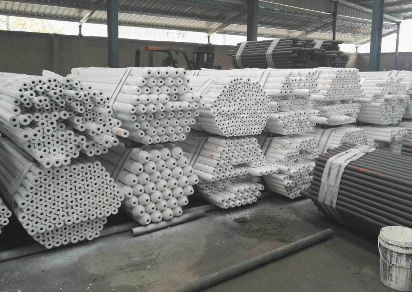 安达网架成品待发