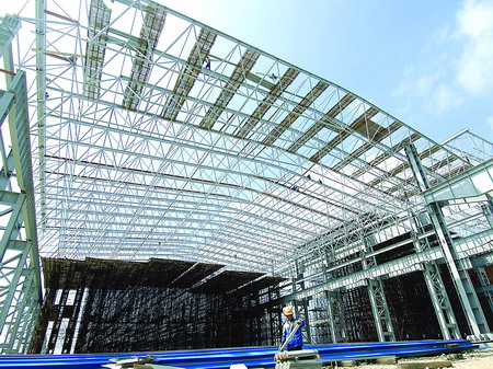 安达船厂网架工程