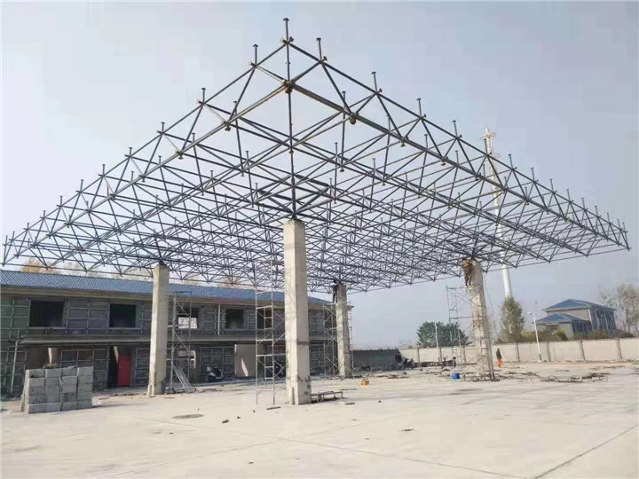 安达加油站网架